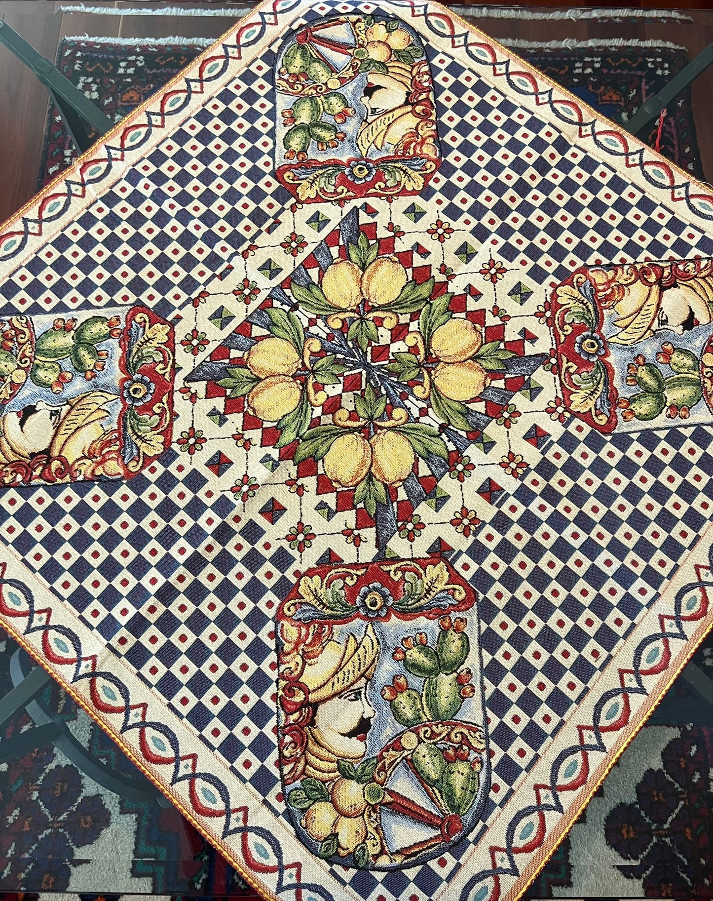 Centrepieces Gobelin 100x100 cm