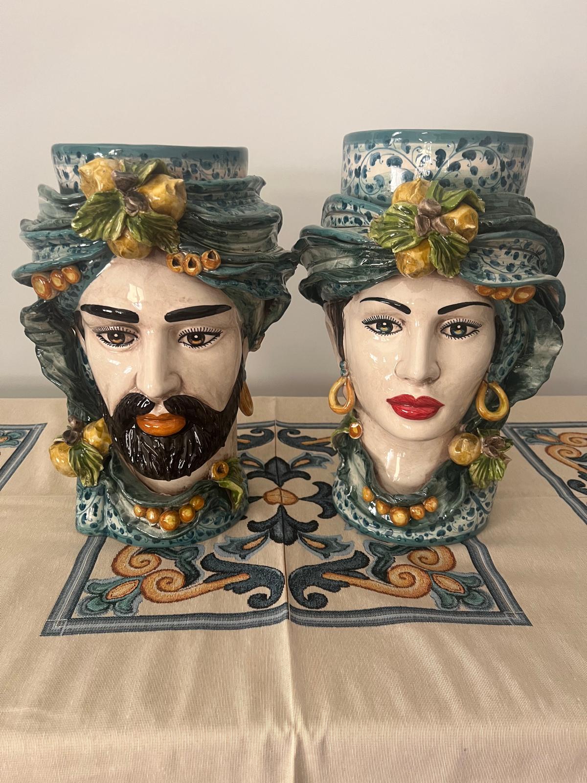 Moorish Heads – Ceramics from Caltagirone