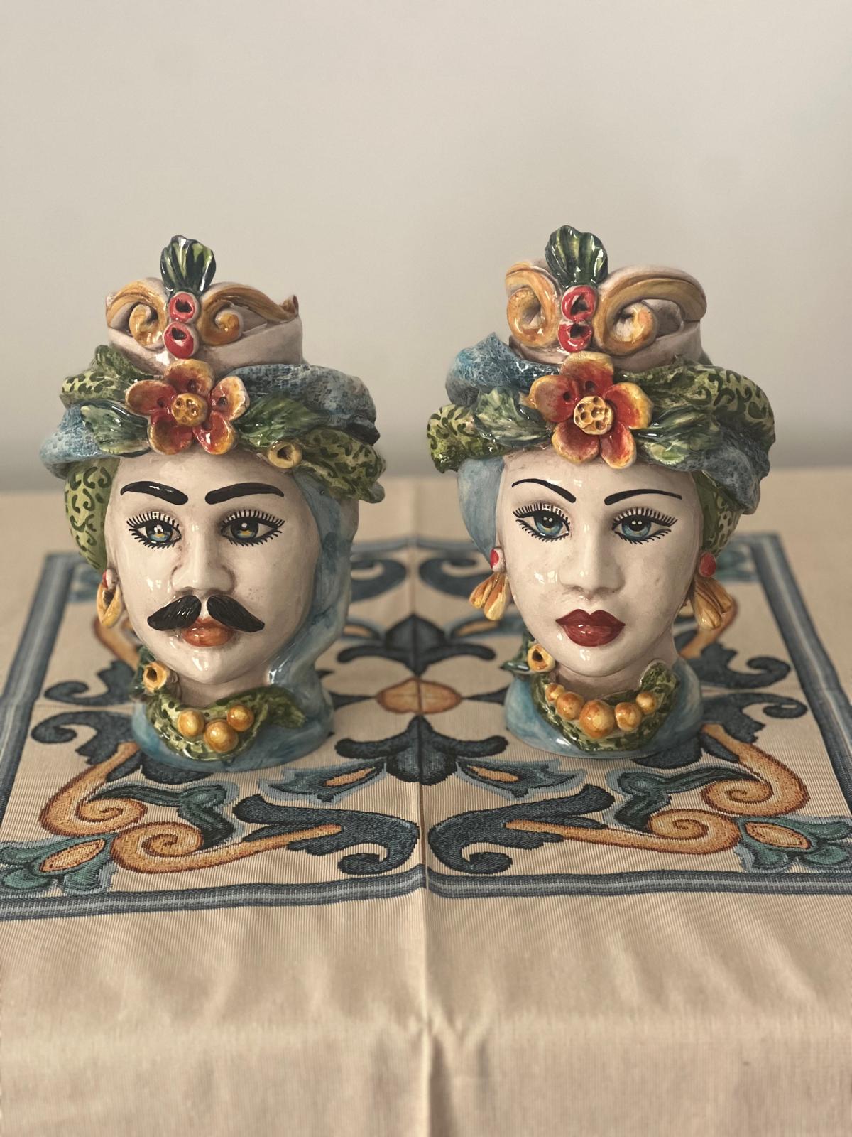 Moorish Heads – Ceramics from Caltagirone